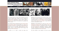Desktop Screenshot of francolib.francoamerican.org